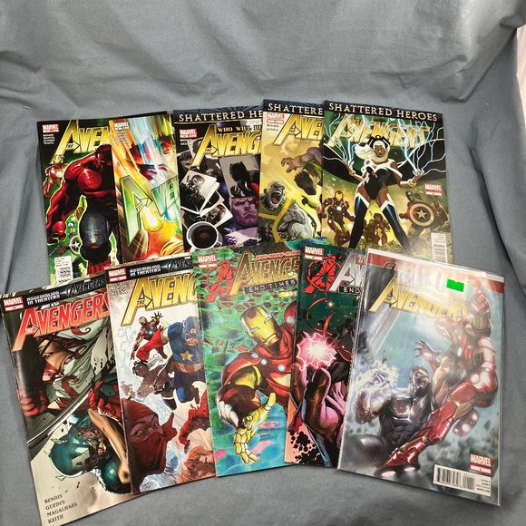 Avengers Marvel Comics Lot of 10 Issues 2011-2012 Series #7+ - Picture 1 of 3